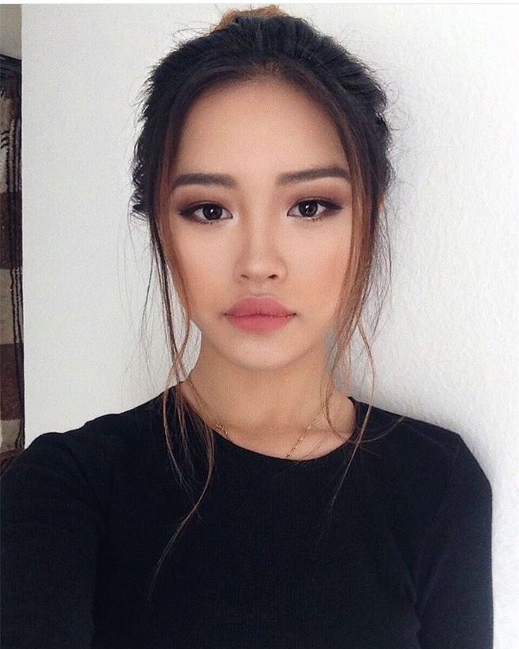 simple makeup #beauty Trucco Smokey Eye, Natural Makeup For Blondes, Natural Summer Makeup, Smink Inspiration, Beauty Make-up, Pinterest Makeup, Asian Eye Makeup, Asian Makeup, Natural Makeup Looks