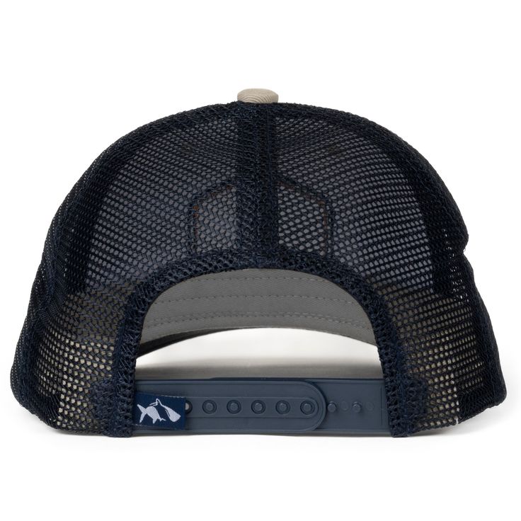 Fabric content: 65% Cotton 35% Polyester Closure: Adjustable Snapback Closure Navy Curved Brim Sun Hat For Outdoor, Navy Six-panel Outdoor Snapback Hat, Navy Six-panel Snapback Hat For Outdoor, Adjustable Navy Hat For Outdoor, Lightweight Functional Hat With Curved Brim, Functional Six-panel Adjustable Trucker Hat, Adjustable Six-panel Functional Hat, Navy Snapback Hat With Curved Brim For Outdoor, Navy Curved Brim Hat For Outdoor