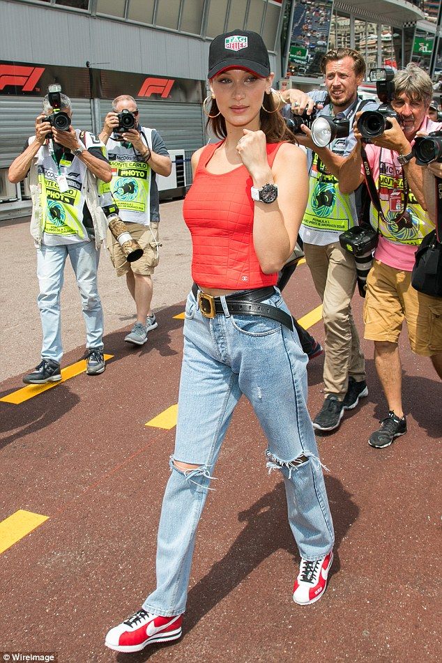 Commanding attention: Bella Hadid appeared in great spirits as she attended the Monaco For... #bellahadid Monaco F1 Outfit, Miami Grand Prix F1 Outfit, Monaco Grand Prix Outfit, F1 Grand Prix Outfits Women, F1 Outfits Women, Grand Prix Outfit Women, Formula 1 Outfit Women, F1 Outfit For Women, Formula 1 Fashion