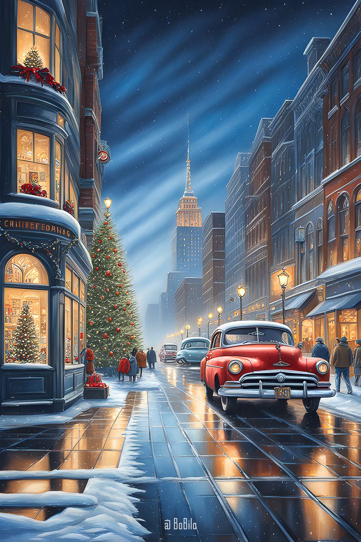 Step into a magical world of Christmas in old towns, adorned with charming festive scenes and vintage cityscapes. Explore my whimsical renditions reminiscent of Paris, New York, London, and more, all bathed in holiday cheer! 🏙️🎅 #OldTownMagic #FestiveCityscapes #WhimsicalArt #HolidayCheer #FantasyCities 🎨 Follow for more enchanting artworks and immerse yourself in the holiday wonderland! 🌟🖼️
#VintageChristmas #OldTownMagic #WhimsicalArt #HolidayCheer #FantasyCities
Follow me @Bobilo_art Christmas Nostalgia Aesthetic, Christmas Scenes Wonderland Vintage, Christmas Scenery Pictures Holidays, Xmas Paintings, Christmas Phone Backgrounds, Homemade Scented Candles, Nostalgia Aesthetic, Christmas World, Snow Pictures