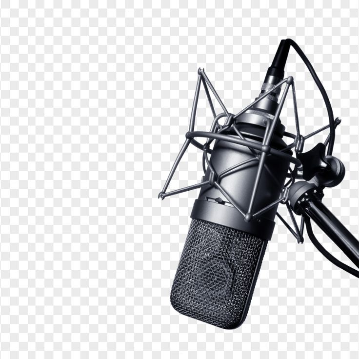 a microphone on a transparent background with no background, hd png downloads for free