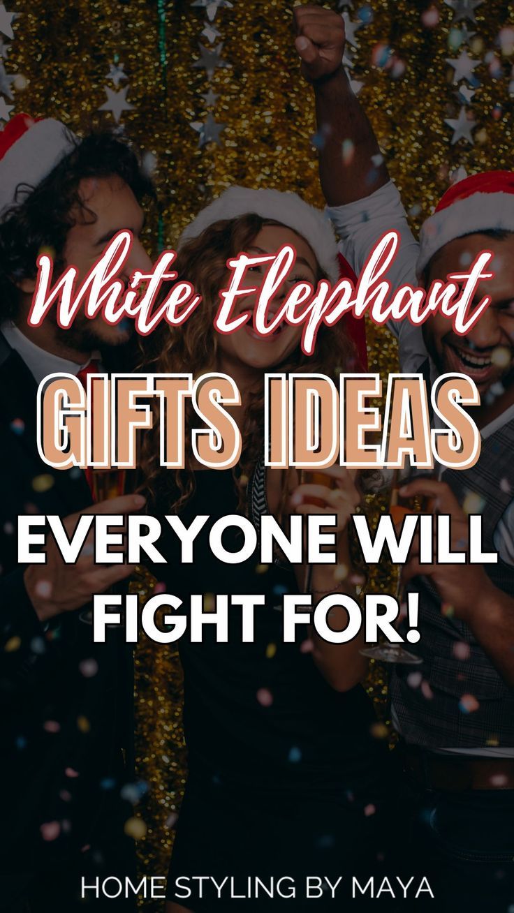 white elephant gift ideas, good white elephant gift ideas White Elephant Gift Basket Ideas, Good White Elephant Gifts, Gifts For White Elephant, Office White Elephant, Unique White Elephant Gifts, Elephant Gifts Christmas, Elephant Basket, White Elephant Christmas, White Elephant Gift Ideas