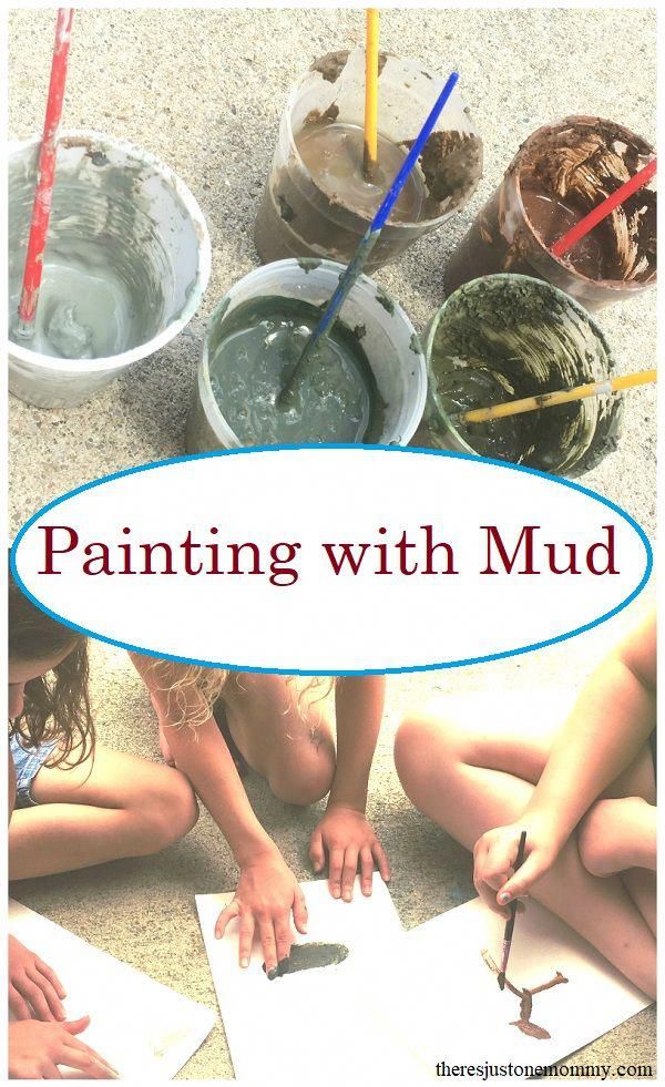 Mud Painting, Mud Paint, Outdoor Learning Activities, Forest School Activities, Nature School, Messy Art, Outdoor Classroom, Outdoor Activities For Kids, Forest School