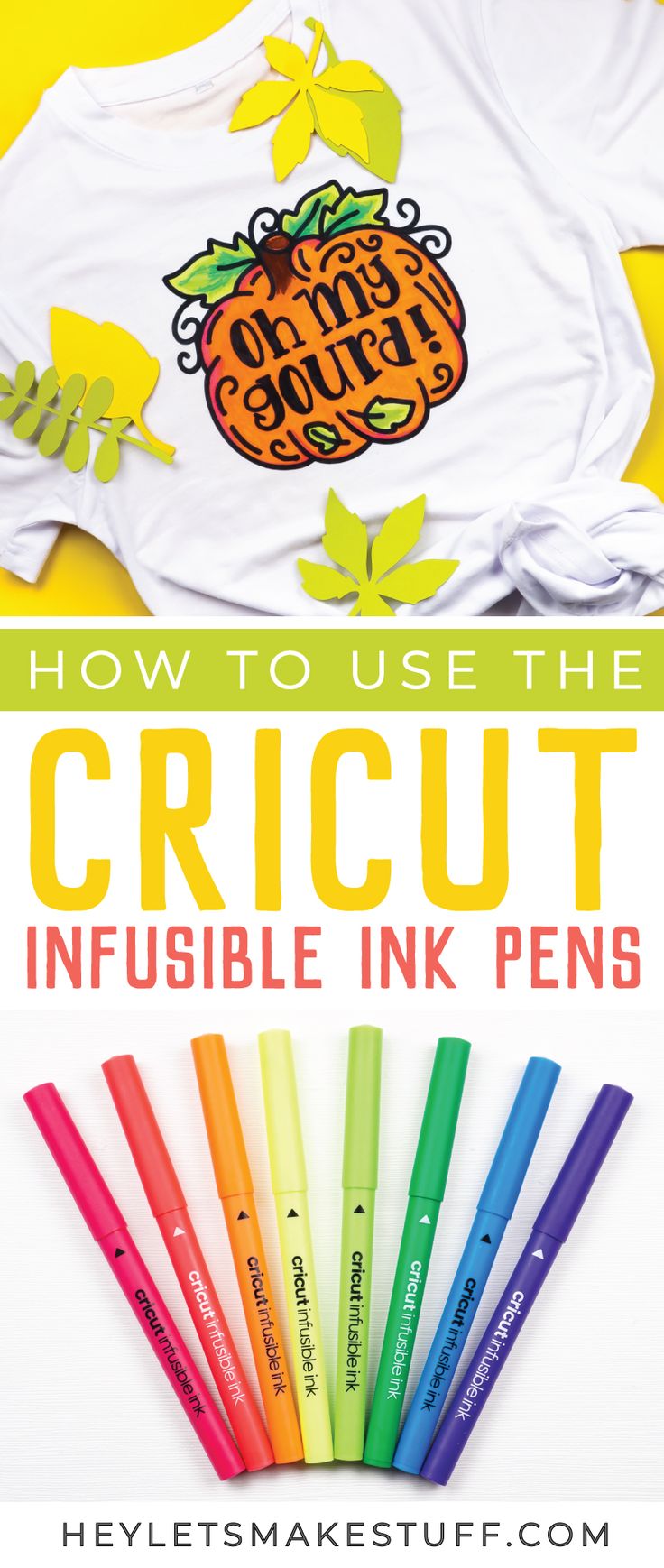 how to use the cricut infusible ink pens for t - shirts