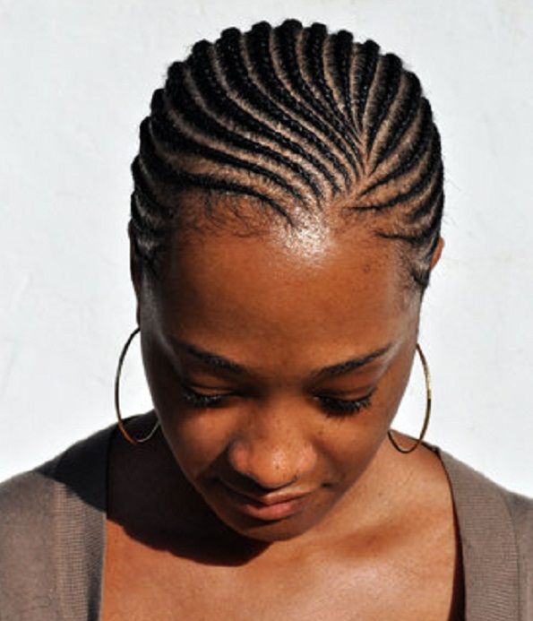 African Hair Braiding Styles | Found on blackwomennaturalhairstyles.com Cornrow Hairstyles Short Natural Hair, Simple Corn Row Styles For Black Women, Corn Row Hairstyles On Natural Hair, Corn Row Natural Hair, Simple Hairstyles For Black Ladies, Simple Corn Row Styles, Corn Row Braids Black Women Natural Hair, Flat Cornrows Natural Hair, Simple Conrow Braids