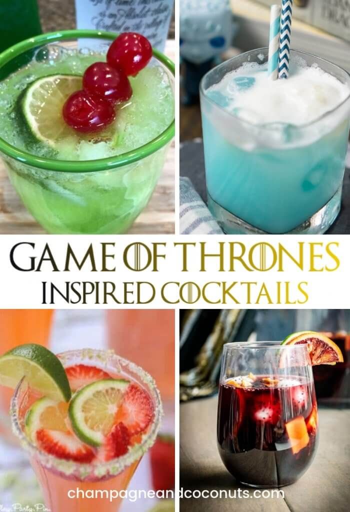 game of thrones inspired cocktails