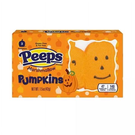 peeps marshmallow pumpkins candy