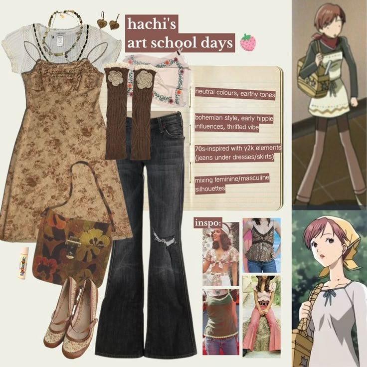 Soul Style Fashion, Nana Hachi Fashion, Reira Serizawa Outfit, Hachi Nana Outfits Inspired, Nana Style Fashion, Hachi Clothes, Nana Hachi Outfit, Hachi Fashion, Hachi Nana Outfits