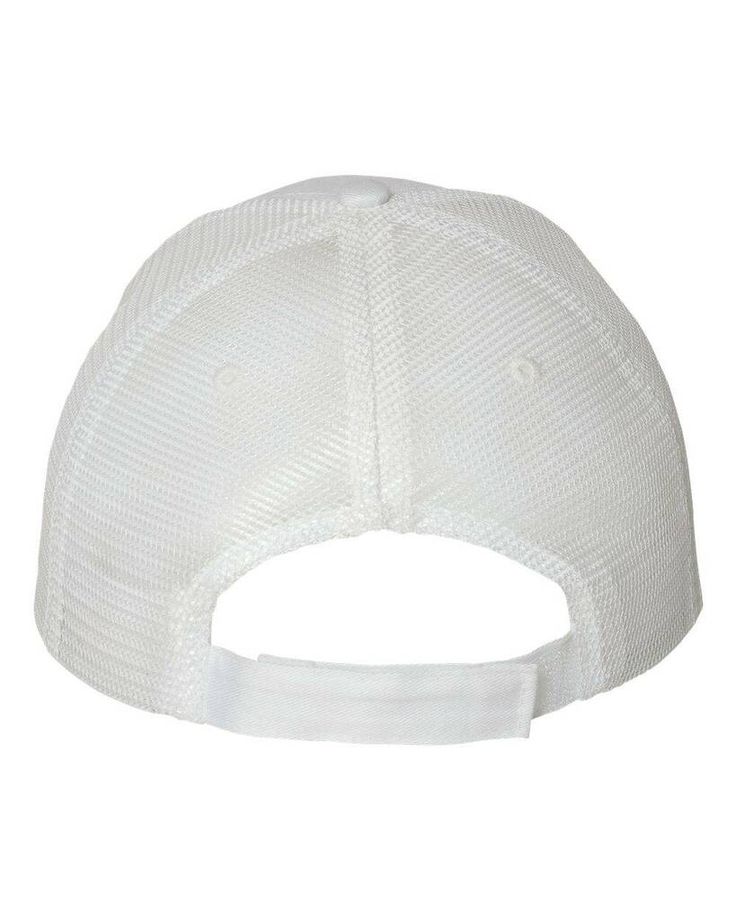 Sandwich Trucker Cap - WHITE/ WHITE - ONE SIZE | Valucap Sandwich Trucker Cap in White/White | Mesh White Snapback Hat With Curved Brim, White Adjustable Trucker Hat With Curved Visor, White Snapback Sports Hat, White Adjustable Visor Trucker Hat, White Adjustable Trucker Hat With Curved Brim, Adjustable White Trucker Hat With Curved Brim, White Adjustable Trucker Hat With Visor, White Snapback Dad Hat For Sports, White Visor Trucker Hat For Sports