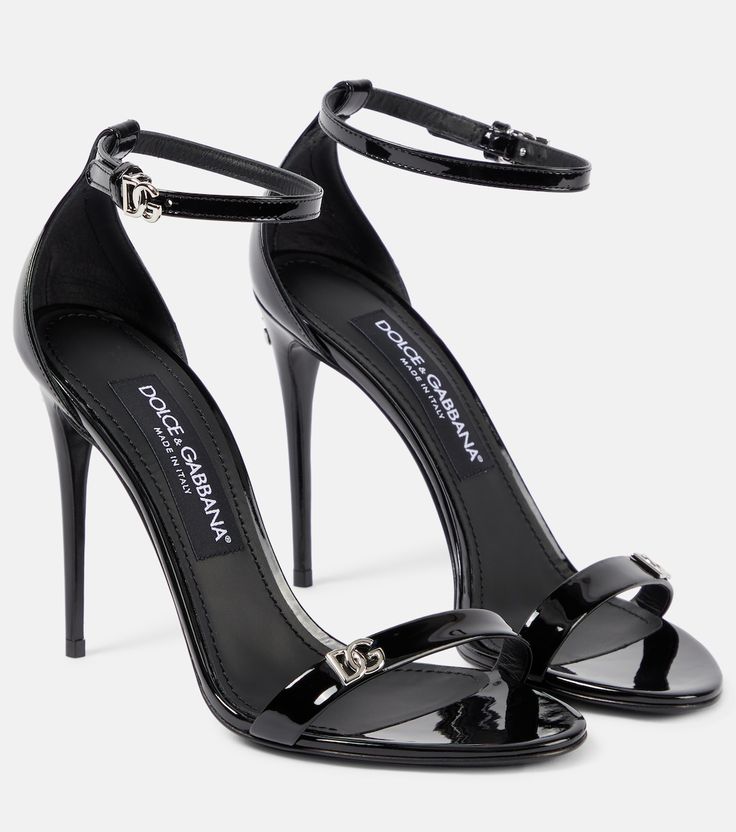 Dolce And Gabbana Top, Dolce And Gabbana Heels, Black Heels Sandals, Dolce And Gabbana Shoes, Dolce Gabbana Heels, Parfum Victoria's Secret, Luxury Heels, Pretty Heels, Gucci Heels