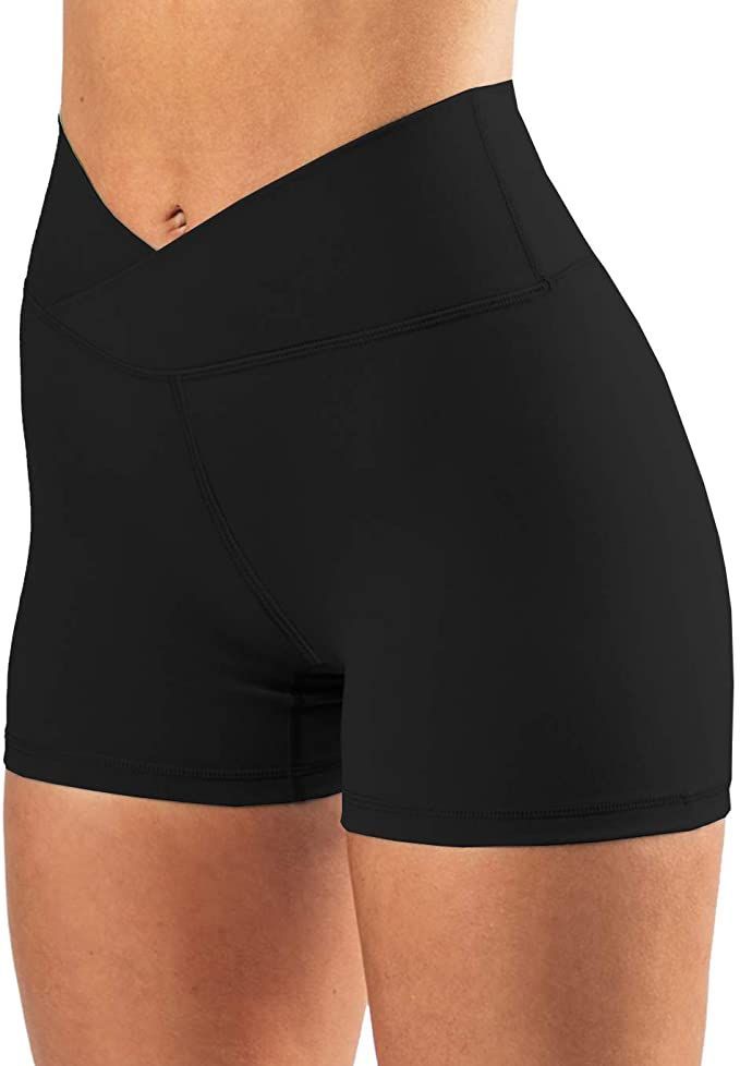 Super cute cross waist yoga shorts, workout shorts Leggings Pocket, Yoga Short, Womens Workout, Waist Workout, Workout Yoga, Running Leggings, Spandex Shorts, Elastic Waist Pants, Yoga Shorts