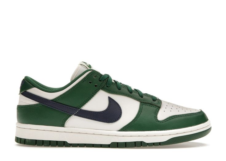 Nike Shoes Women Dark Green, Shoes For Hoco, Dark Green Shoes, Navy Accents, Green Color Schemes, Simplistic Design, Green Shoes, Midnight Navy, Nike Dunk Low