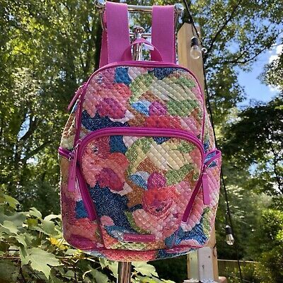 Vera Bradley Iconic Campus Backpack Superbloom Pink Multicolor Floral | eBay Campus Backpack, Vera Bradley, Bags Handbags, Shoe Accessories, Bag Lady, Women Accessories, Gift Card, Tea, Free Shipping