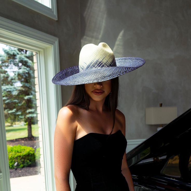 "Panama hat is also known as Ecuadorian hat, made with 100% straw. The factory is located in Cuenca - Ecuador and is weaved by hand by the natives of Monte Cristi-Manta. Decorations are added by hand as well and made of cultural textiles from this country.  It takes about 2 weeks to a year to finish one hat depending on its grade. This hat is a finished product, it has grades 3-4, which means the amount of strand per squared cm. We personalize colors and styles of beading and decoration. for more information email us at shelacooper24@gmail.com THIS PRODUCT IS ONE OF A KIND, WE USUALLY DON'T REPEAT DESIGNS. PHOTOS ARE OF THE ORIGINAL PRODUCT, TAKES ABOUT 1-2 DAYS TO SHIP ITEMS when they are bought as shown in the photo, Special orders have a different time of shipping. 100% handcrafted in E Woven Fedora Hat In Toquilla Straw, Woven Fedora In Toquilla Straw, Woven Toquilla Straw Fedora Hat, Woven Toquilla Straw Fedora, Artisan Toquilla Straw Hat For Kentucky Derby, Artisan Toquilla Straw Hat With Short Brim, Artisan Flat Brim Straw Hat For Kentucky Derby, Artisan Straw Hat For Kentucky Derby With Flat Brim, Handwoven Curved Brim Hat For Kentucky Derby