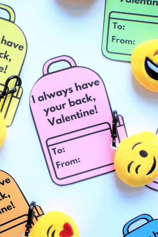 several emoticions are placed on top of each other with the words i always have your back, valentine's day written on them