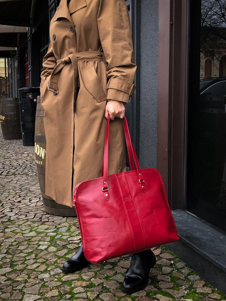 Women's Leather Bag Leather Bag Leather Shoulder Bag | Etsy Leather Work Tote, Handbag Business, Handmade Leather Tote Bag, Leather Padfolio, Handmade Leather Tote, Leather Hobo Handbags, Leather Portfolio, Work Tote, Brown Handbag