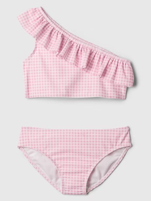 Kids Swim Two-Piece | Gap Factory Swimsuits Pink, Mermaid Swimwear, Swimsuit Ideas, Swimsuit Aesthetic, Kids Swimsuit, Kids Inspo, Toddler Swimsuits, Kids Swim, Cute Dress Outfits