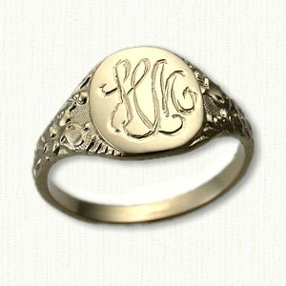 Custom Engravable Signet Ring 8 x 10 mm top (dainty) Sizes 4-7 available http://www.custom-signet-rings.com/ Please email with any questions. Classic Oval Initial Ring Stamped 14k, Classic 14k Stamped Oval Initial Ring, Adjustable Initial Ring With Polished Finish For Wedding, Classic Oval Engraved Ring, Classic 14k Gold Engraved Ring With Intricate Design, Elegant Oval Engraved Ring With Intricate Design, Classic Engraved Ring With Intricate Design, Classic Adjustable Signet Ring For Wedding, Oval Engraved Ring With Classic Design