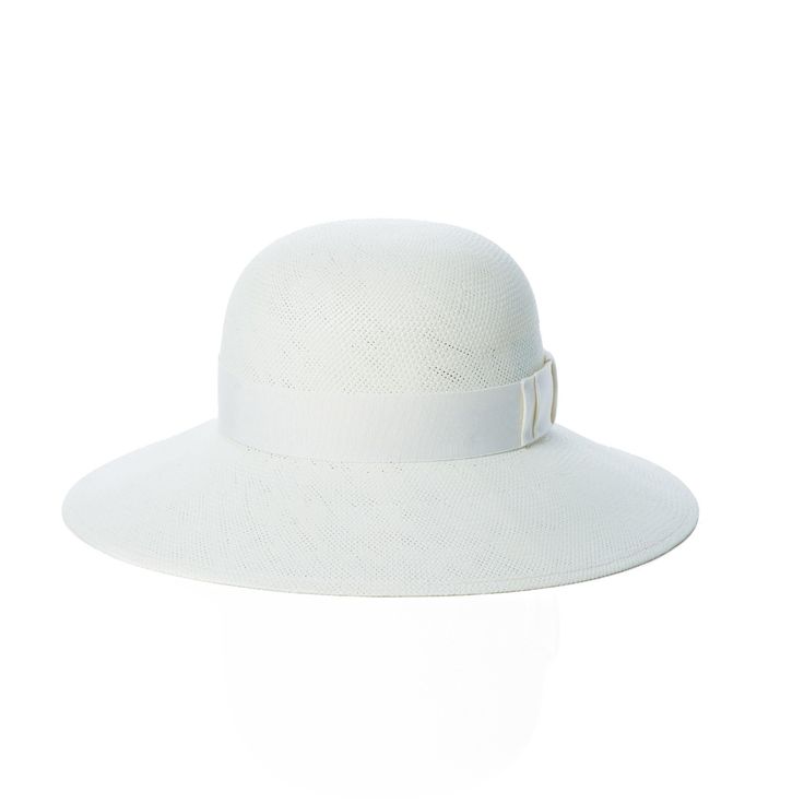 The Audrey, Ivory - Bijou Van Ness Cheap Adjustable White Hats, White Panama Hat With Curved Brim For Formal Occasions, White Curved Brim Panama Hat For Formal Occasions, Formal White Panama Hat With Curved Brim, Elegant Boater Hat With Curved Brim In Toquilla Straw, Elegant Sun Hat With Curved Brim In Toquilla Straw, Elegant Toquilla Straw Sun Hat With Curved Brim, Elegant Flat Brim Toquilla Straw Hat, Chic Formal Panama Hat With Flat Brim