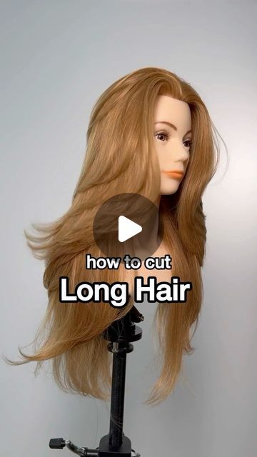 Butterfly Cut Long Hair, Diy Hair Layers, Diy Haircut Layers, Step Cut Hairstyle, Long Hair Layers, Butterfly Layers, Long Hair Diy, Volume Mousse, Cut Long Hair