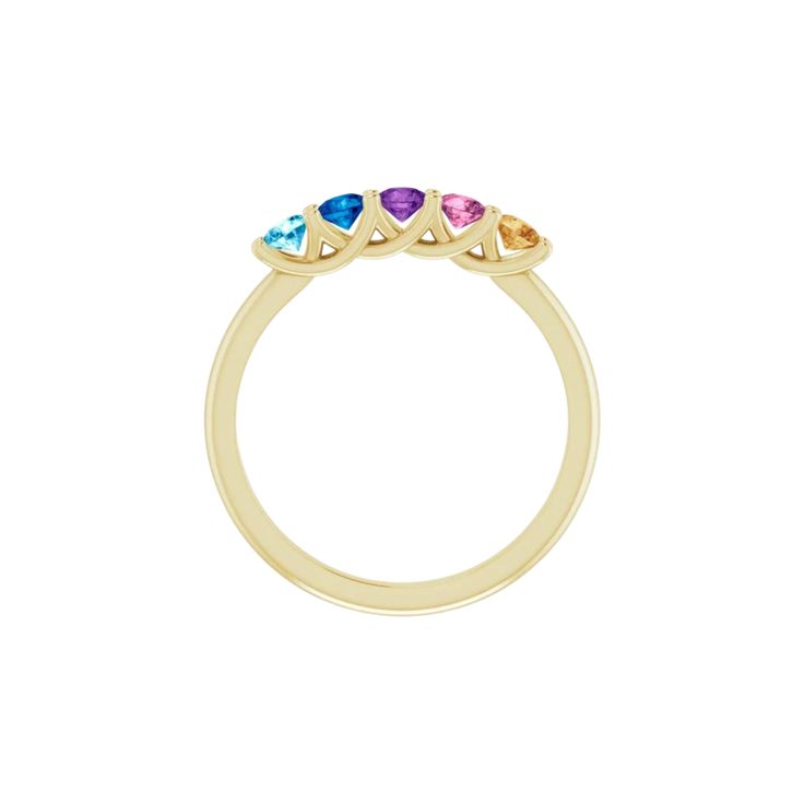 2-5 Stone Birthstone Stackable Band - 2-5 Birthstones - 10 -14 K Gold - stock size 7 * *PLEASE include the birthstone/month & finger size in the notes at checkout - the first sizing within the size range 6-8 is included with purchase (it can take 4-7 business days) Need more sizes up or down? Contact us to discuss sizing + service fees. Gold Stock, Stackable Bands, Stackable Ring, Stackable Rings, Birthstone, The First, Size 7, Range, Band