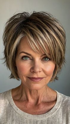 ✨ Dreaming of a new you? Achieve a youthful and fresh appearance with this Textured Pixie Cut Stylish Short Hairstyles for Women Over 50. Learn how to style sleek, straight locks. Perfect for those wanting to grow out shorter styles. Easy to maintain and style at home. Click for a step-by-step guide! #TexturedPixieCutStylishShortHairstylesforWomenOver50 Haircut Idea, Textured Pixie, Hair Salon Business, Textured Pixie Cut, Choppy Bob Haircuts, Victory Rolls, Chin Length Hair, Meg Ryan, Growing Out Short Hair Styles