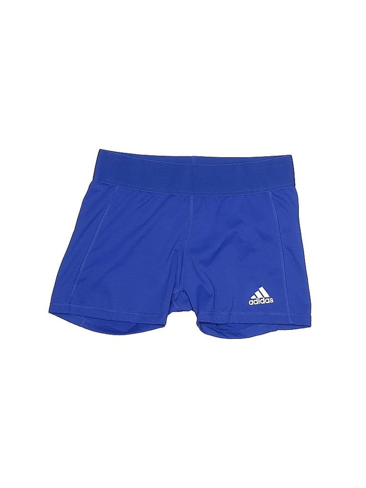 Adidas Athletic Shorts Size: Medium Activewear - used. No Fabric Content, Solid | Adidas Athletic Shorts: Blue Solid Activewear - Size Medium Blue Athletic Shorts, Adidas Blue, Blue Solid, Blue Adidas, Athletic Shorts, Active Wear For Women, Active Wear, Women Handbags, Adidas