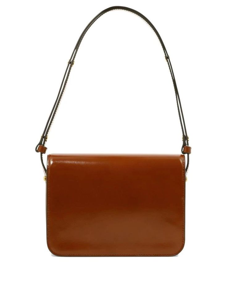 Dimensions: Width: 21cm, Height: 15.5cm, Depth: 6cm, Strap: 25cm 100% Calf Leather Made in China Designer Model Number: 143122 Designer Colour: 223 Evening Cognac Satchel With Detachable Strap, Cognac Satchel Flap Bag For Formal Occasions, Formal Cognac Satchel Flap Bag, Classic Cognac Shoulder Bag With Detachable Handle, Classic Cognac Evening Bag, Classic Rectangular Tan Shoulder Bag, Classic Tan Rectangular Shoulder Bag, Classic Cognac Shoulder Bag With Detachable Strap, Evening Rectangular Cognac Flap Bag