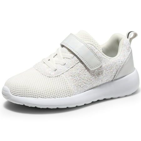 Harvest Land Girl Fashion Running Athletic Sneakers Slip on Sport Shoes white Size 11 .Our girls glitter sneakers have an adjustable hook and loop for easy take on/off. The quality lightweight upper, insole and outsole made the shoes more breathable and comfortable. Can protect your girls knee well. Perfect shoes for active girls. Click Here for Harvest Land Big Kids Sneaker size 13-5 at Walmart Q&A 1.My daughter wears a 11 little kid. shes 7yrs old. what size is she? True to size.Get her size 1 Athletic Tennis Shoes, Girls Tennis Shoes, Land Girls, Tennis Shoes Outfit, Shoes For Boys, Toddler Girl Shoes, Glitter Sneakers, Ankle Heels, Sport Tennis