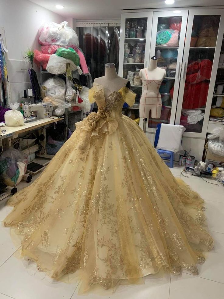 Wedding Dress inspired Belle Belle Adult Dress Belle Wedding | Etsy Fitted Gold Dress For Quinceanera, Gold Fitted Dress For Quinceanera, Gold Ball Gown Dress For Quinceanera, Gold Floor-length Dress For Quinceanera, Gold Ball Gown Wedding Dress For Quinceanera, Elegant Gold Wedding Dress For Quinceanera, Organza Wedding Ball Gown, Gold Organza Wedding Dress, Gold Ball Gown Wedding Dress