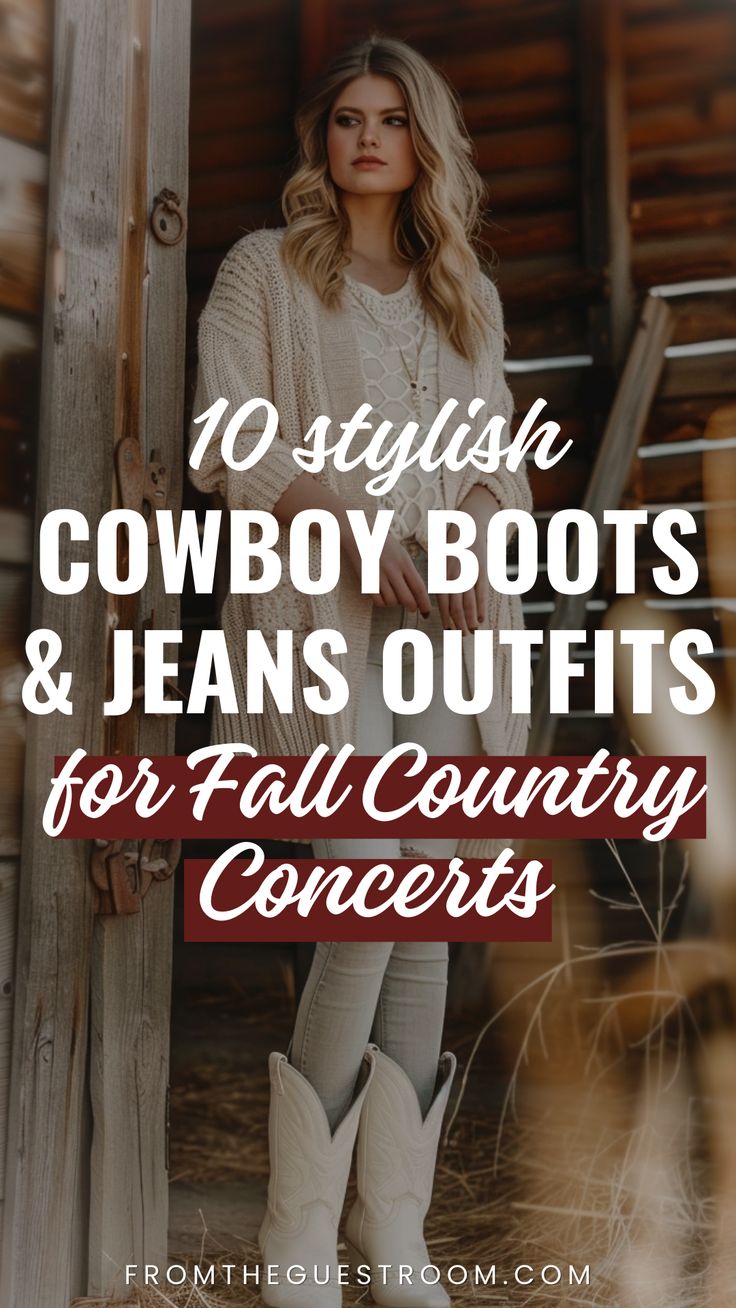 a woman wears jeans and cowboy boots for fall country concert, western outfits Bootcut Jeans And Cowboy Boots Outfit, Cowboy Boots And Jeans Outfit, Cowboy Boots With Jeans, Cowboy Boots And Jeans, 2024 Brown, Cowboy Boots Outfit Fall, Dark Brown Cowboy Boots, Cowboy Boots Outfit Winter, Brown Cowboy Boots Outfit