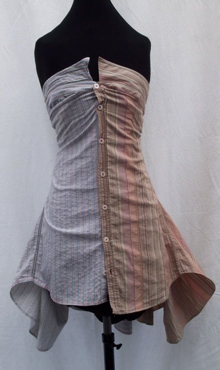 a dress on a mannequin in front of a white wall