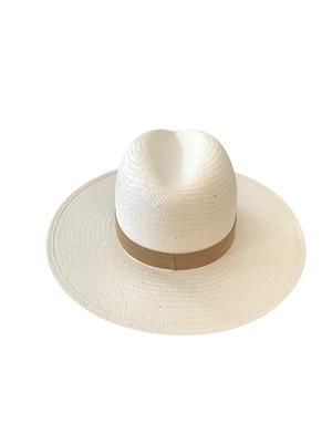 SAN SEBASTIAN TRAVEL FEDORA - Lovely Bird Luxury Fedora Straw Hat For Beach, Luxury Fedora Straw Hat For The Beach, Luxury Wide Brim Fedora For Beach, Luxury Wide Brim Fedora For The Beach, Luxury Summer Beach Fedora, Luxury Wide Brim Panama Hat For Beach, Luxury Curved Brim Panama Hat For Beach, Luxury Brimmed Panama Hat For Beach, Luxury Beach Fedora With Curved Brim