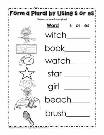 a worksheet with words and pictures on it