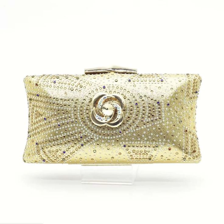 Clutch Bag For Women Who Go For Shopping, Dating, Evening Party or Wedding. Gold Formal Rectangular Shoulder Bag, Gold Rectangular Formal Shoulder Bag, Gold Handheld Bag For Party, Gold Clutch Bag For Evening, Glamorous Rectangular Shoulder Bag For Party, Gold Rectangular Shoulder Bag For Formal Occasions, Gold Pouch Shoulder Bag For Party, Gold Square Evening Bag, Gold Evening Bag As A Gift