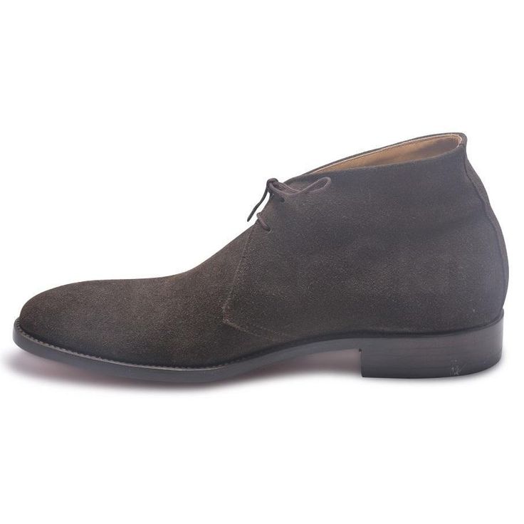 Leather Chukka boots with good quality suede fabric are the perfect choice to be a part of any wardrobe staple. These gray suede boots can help sport a simple, smart and casual look as they go with everything from coats to blazers to trousers to chinos. These pair of lace-up shoes will add flair and the right fusion of comfort and style and take your outfit up a notch. The light grey outsole is truly a gentleman’s color and adds a classic touch to the product. The outer surface has a rugged texture which makes these boots durable and safe for longer use and a sober outlook. Giving it a luxurious finish, these are just the right kind of product to have in your closet. Some admirable features of the product include: Made from top quality suede A classy grey vintage touch Comfortable insole l Business Chukka Boots For Fall, Goodyear Welted, Business Chukka Boots Goodyear Welted For Fall, Fall Business Chukka Boots Goodyear Welted, Business Chukka Boots For Fall With Goodyear Welt, Goodyear Welted Chukka Boots For Business In Fall, Business Leather Chukka Boots With Rubber Heel Cap, Leather Chukka Boots With Rubber Heel Cap For Business, Elegant Fall Chukka Boots With Suede Lining, Winter Suede Chukka Boots With Round Toe