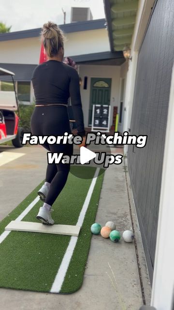 Toni Paisley ▪︎ Pro Athlete on Instagram: "Save & share with your favorite pitcher 😍  . Warm up your body, your springs & your shoulders 😁🥰🔥 . . . Follow these and more inside the app today! #paisleyspitching #softball #pitchers #pitch #warmups" Softball Pitching Mound Diy, Softball Coach Outfit, Softball Warm Up Drills, Fastpitch Pitching Drills, Pitching Drills Softball, Fastpitch Softball Drills, Softball Pitching Drills, Pitching Mound, Pitching Drills