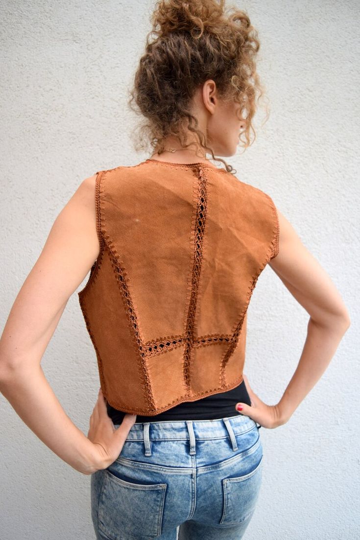 Brown Leather Vest Vintage Leather Waist Coat Sleeveless - Etsy Egypt Leather Jacket For Fall Festival, Fitted Leather Vest For Fall, Fitted Leather Jacket For Festival, Bohemian Fitted Leather Jacket For Fall, Fitted Sleeveless Outerwear For Festival, Leather Sleeveless Vest For Festivals, Fitted Leather Casual Vest, Fitted Leather Festival Vest, Casual Fitted Leather Vest