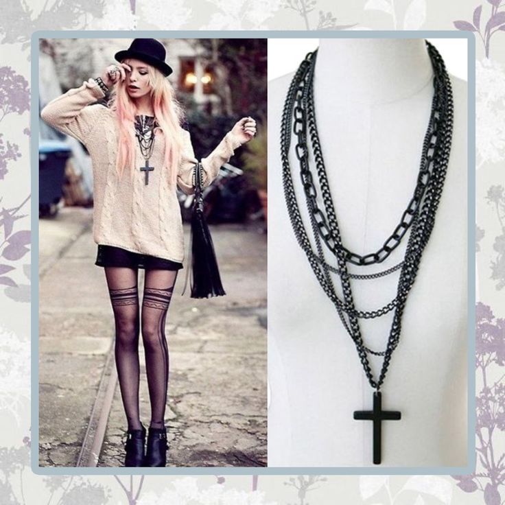 Unique Styles Boutique - Bundle & Save. New Layer Chain Of Cross Necklace Adjustable Back. Very Black Pistol Queen Of Darkness Boho Chic The Rogue And The Wolf Punk Rock Star Restyle Raven Sdl Blackmilk Twilight Babe Tolllkirsche The Cult Of Lux Hot Topic Wiccan Rocker Gothic Goth Vampire Punk Rave Killstar My Urban Outfitters Emo Fashion Trend Victoria Dolls Kill Susan Banned Spiral Direct Sinister Warrior Nun Kreepsville666 Style-X Collection. **More Designs Go To "Brand" Under "Unique Styles Gothic Necklace For Halloween Concert, Alternative Necklaces For Halloween Concert, Punk Necklaces For Halloween Concert, Punk Style Necklaces For Halloween Concert, Black Rock Jewelry, Grunge Necklaces For Halloween, Alternative Halloween Necklaces For Concerts, Alternative Halloween Necklaces, Rock Style Jewelry Choker For Alternative Fashion