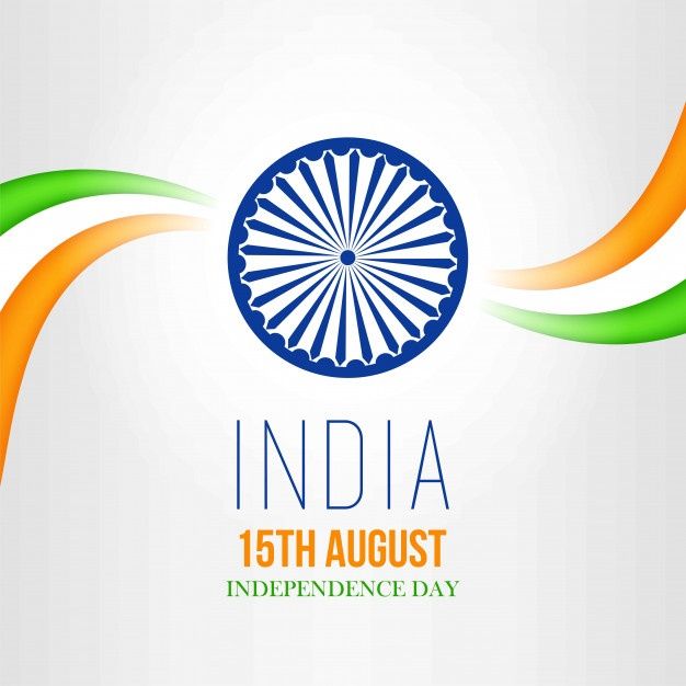 Greeting card for independence day of in... | Premium Vector #Freepik #vector #independence-day #color #india #church Card For Independence Day, August Wallpapers, 15 August 1947, 15 August Images, August Pictures, Name Maker, August Images, August Wallpaper, Happy Independence Day Images