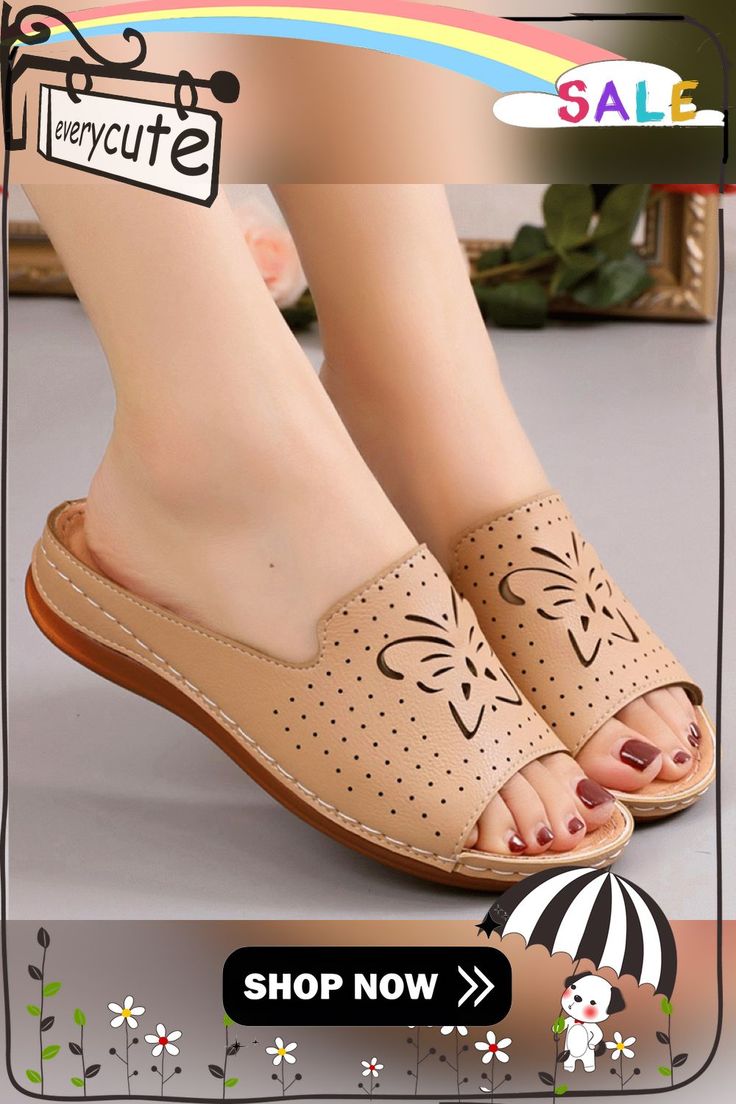 New Shoes Sandals Women Outdoor Walking Shoes Retro Ladies Shoes Slip On Women Shoe Slipper Female Zapatillas Muje Footwear Beige Open Toe Non-slip Sandals, Beige Non-slip Open Toe Sandals, Beige Non-slip Flat Sandals, Beige Non-slip Closed Toe Sandals, Comfortable Beige Slip-on Sandals, Beige Comfortable Round Toe Wedge Sandals, Trendy Beige Open Toe Slippers, Comfortable Open Toe Flats For Spring, Comfortable Flat Bottom Spring Slippers