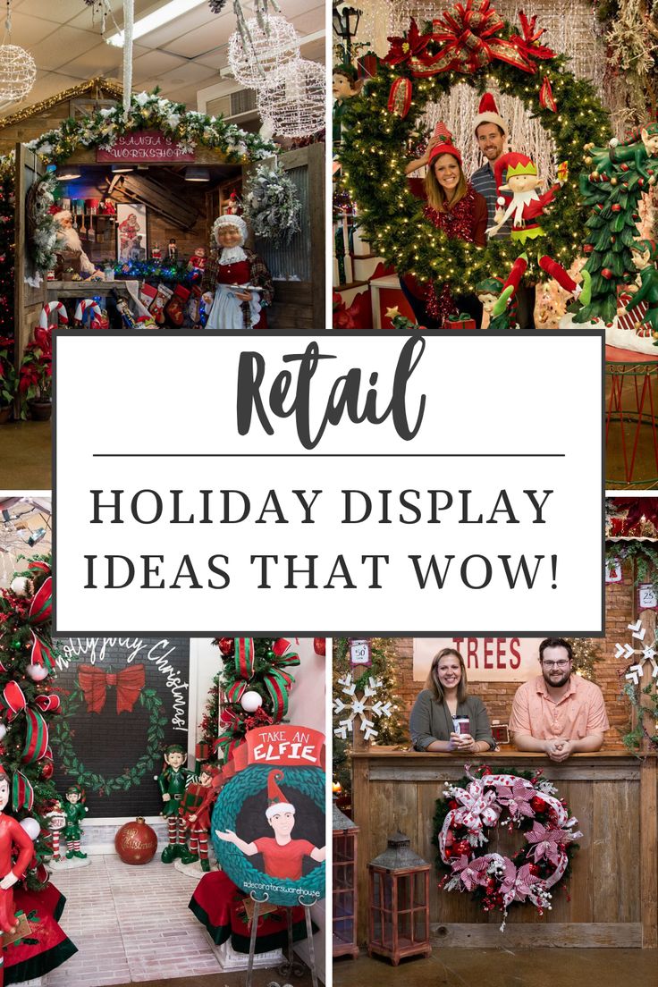 holiday display ideas that wow at retail stores