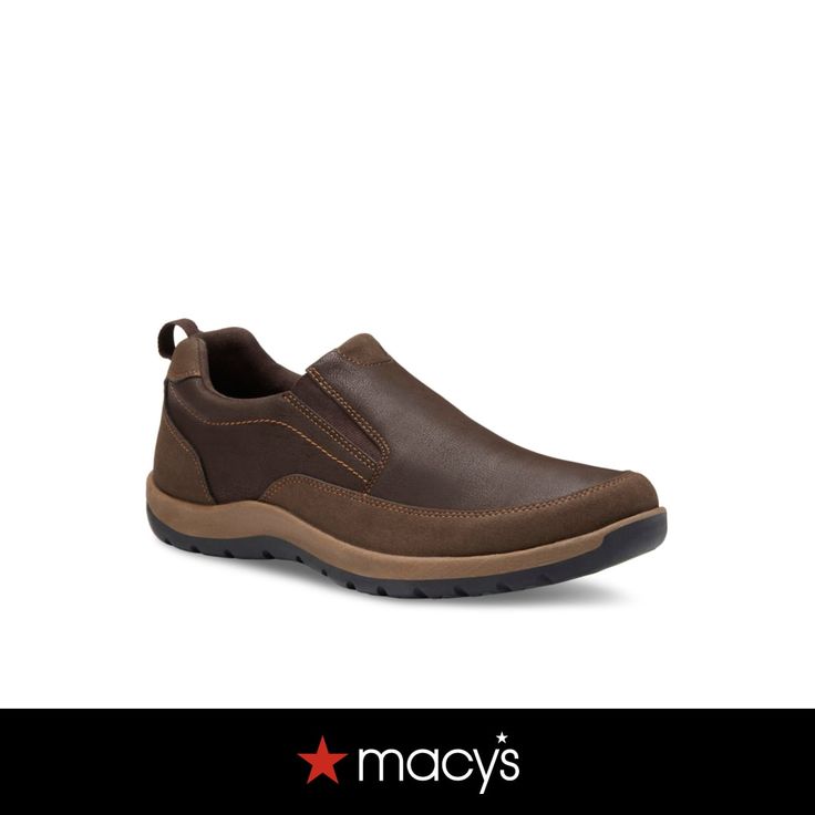 in stock Casual Synthetic Moc Toe Slip-ons, Classic Brown Synthetic Walking Shoes, Casual Leather Slip-ons For Fall, Brown Slip-ons With Ortholite Insole For Walking, Casual Leather Walking Shoes With Arch Support, Casual Leather Slip-ons For Outdoor, Brown Synthetic Walking Shoes With Ortholite Insole, Casual Fall Slip-on Walking Shoes, Casual Leather Slip-on Walking Shoes