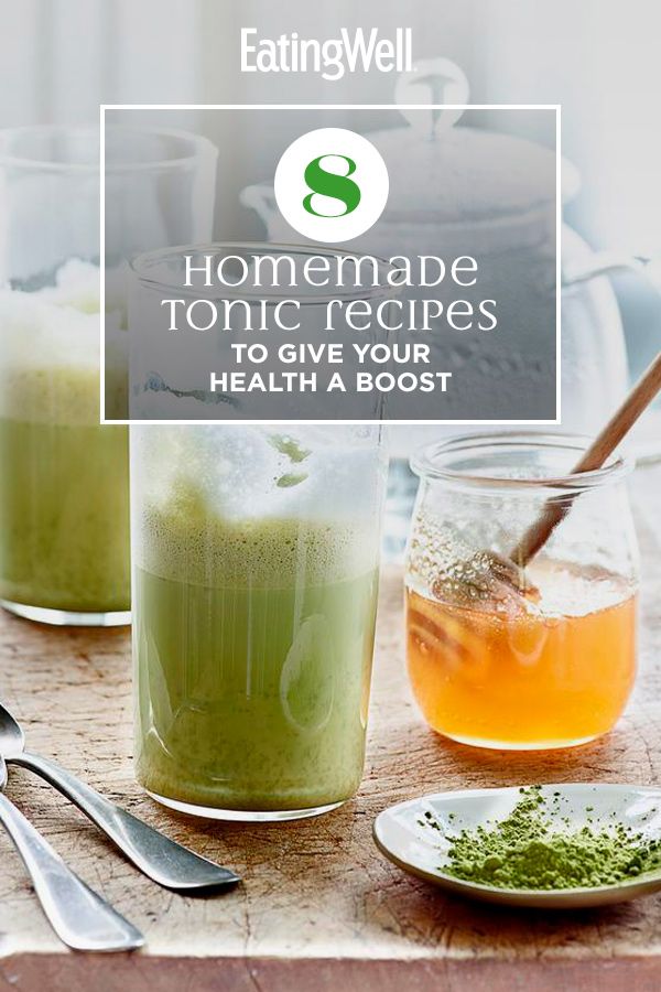 homemade tonic recipes to give your health a boot