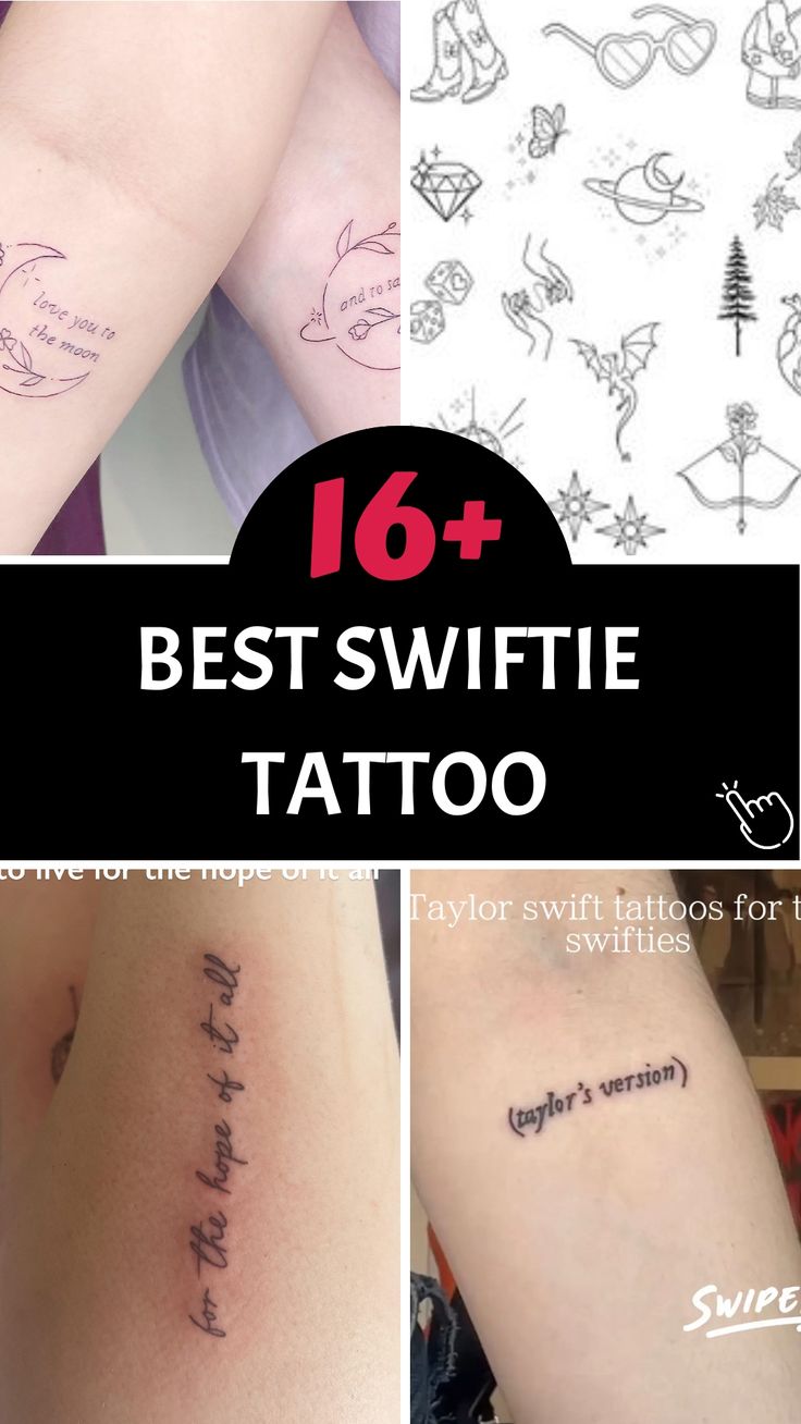 the top 10 best swiffie tattoo designs for women and men in their life