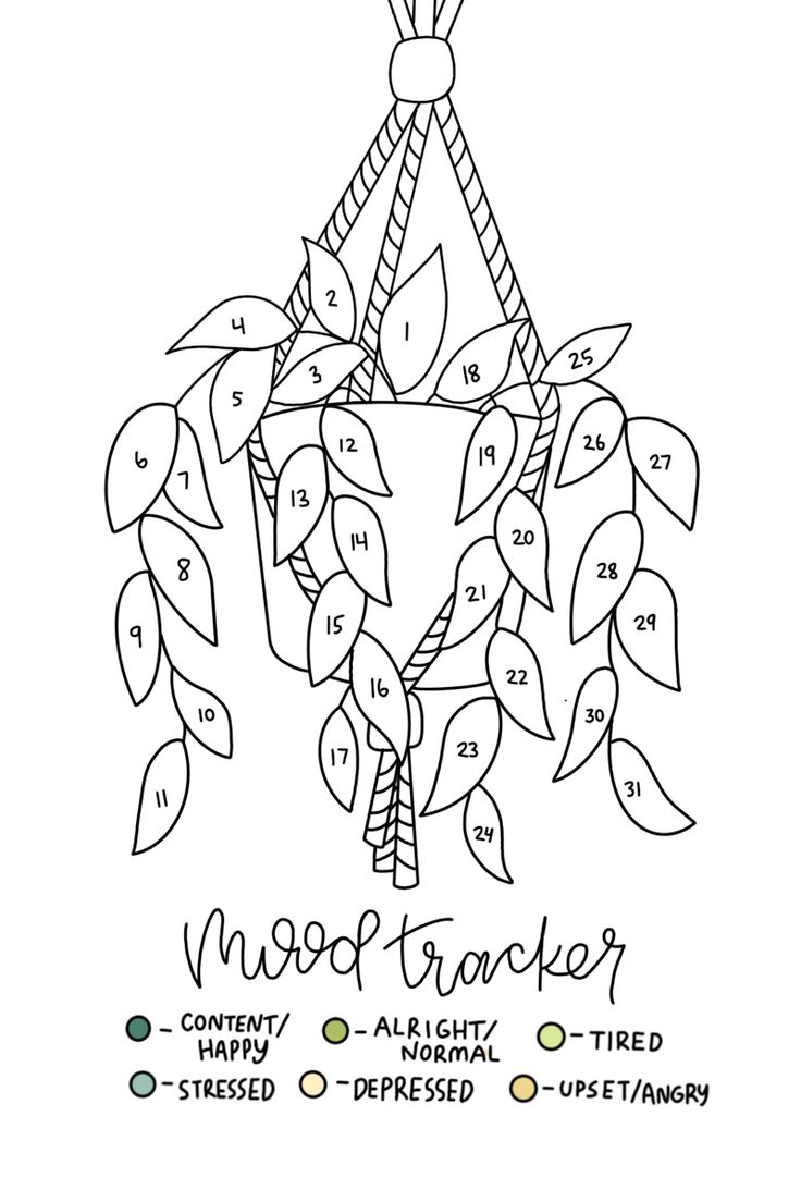 an image of a coloring page with numbers and leaves on the top, in black and white