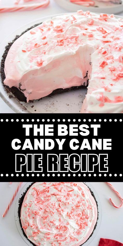 the best candy cane pie recipe