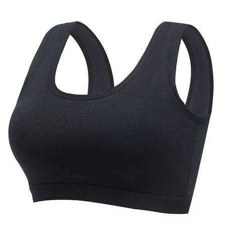 Wycnly Wireless Bras for Women Breathable Comfy Full Coverage Workout Yoga Tank Bra Ladies Lightly Lined Seamless Sports Bras Women's Sports Bras Summer Saving Bras PLEASE NOTE: Our clothes all are designed for Asian figure,which means would be smaller than normal US sizes Colors may be slightly different depending on computer and monitor settings. Please check the Size Chart before order. If you are not sure the size, please send message to us. Product Description: Season:Spring,Summer,Fall,Win Womens Bra, Wireless Bras, Fashion Everyday, Bra Size Charts, Yoga Tank, Summer Savings, Seamless Sports Bra, Workout Yoga, Plus Size Activewear