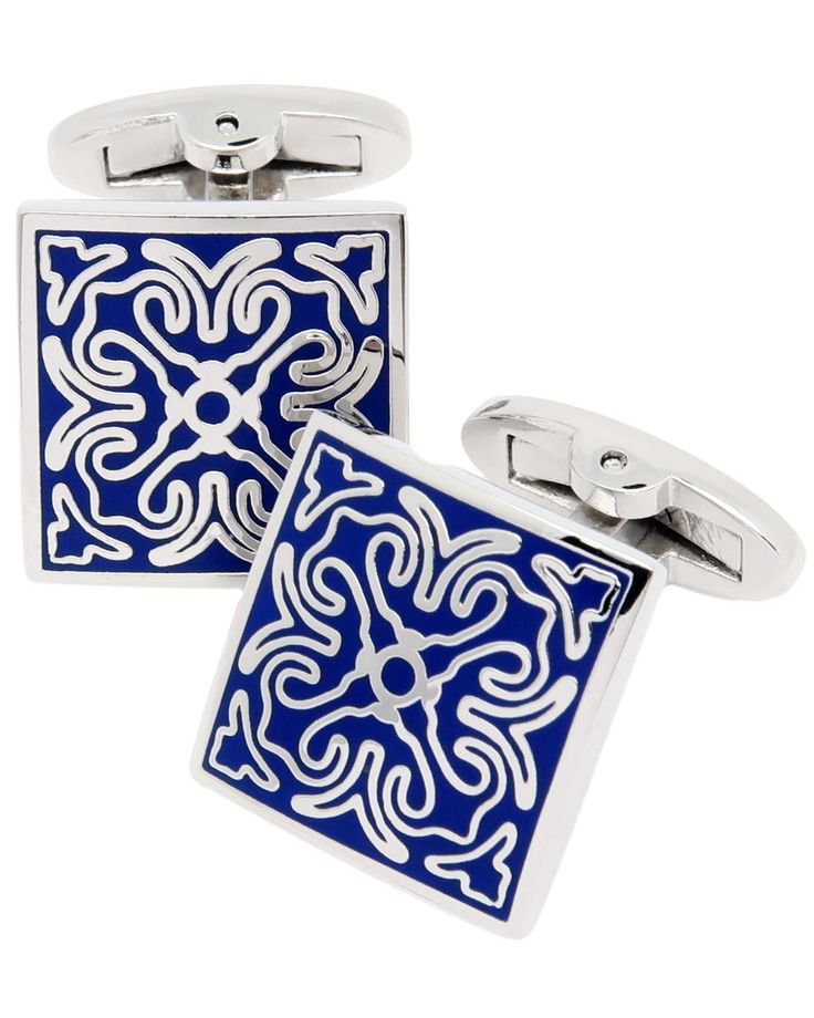 PRICES MAY VARY. Distinctive Blue Chinese Cloisonne Pattern Square Cufflinks with Gift Box. Novelty Men's Cuff Link Jewelry Set accessory to match your french cuffs shirt dress. Men's Cufflinks Set Made from Eco-friendly Brass Metal. Carefully Handmade and Polished. Cufflink Size - 17 x 17mm (0.67 Inch). Package Include: 1 pair Men Cufflinks in gift box. High Polished Brass Cufflinks resistant to rust and scratches, ensuring they last long. Perfect Cufflinks gift set to wear for Wedding, Daily, Blue Cufflinks For Father's Day Formal Events, Blue Cufflinks For Father's Day Formal Occasion, Blue Cufflinks For Father's Day Formal Wear, Blue Cufflinks For Father's Day, Business Birthday, Anniversary Dress, Wedding Shirt, Mens Cuff, Party Business