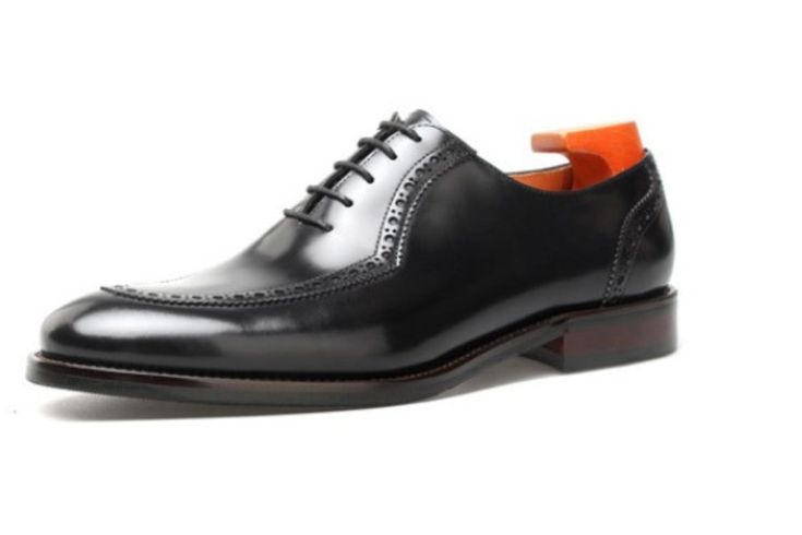 Introducing MSW Apron Toe Oxford - the epitome of sophistication and luxury. Crafted with exquisite detail and precision, these oxfords exude elegance and style. The apron toe design adds a touch of refinement, making these shoes a must-have for the modern man. Upgrade your wardrobe with MenStyleWith, the perfect blend of art and fashion. MenStyleWith Apron Toe Oxford Premium Calfskin Leather Fully Grain Leather Lined with Full Leather Insole Solid Rubber Sole Painted by hand Handmade with care Elegant Wingtip Oxfords With Goodyear Welt, Designer Goodyear Welted Oxfords For Office, Timeless Wingtip Oxford Shoes For Business, Timeless Formal Oxford Shoes With Brogue Detailing, Elegant Wingtip Oxford For Business, Timeless Formal Oxford With Brogue Detailing, Luxury Wingtip Dress Shoes For Formal Occasions, Timeless Formal Wingtip Leather Shoes, Formal Oxfords With Brogue Detailing